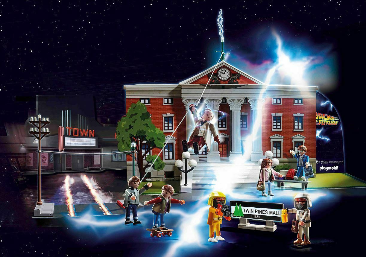 70574 Playmobil Back to the Future Advent Calendar 24 Doors to Open inc 97pcs
