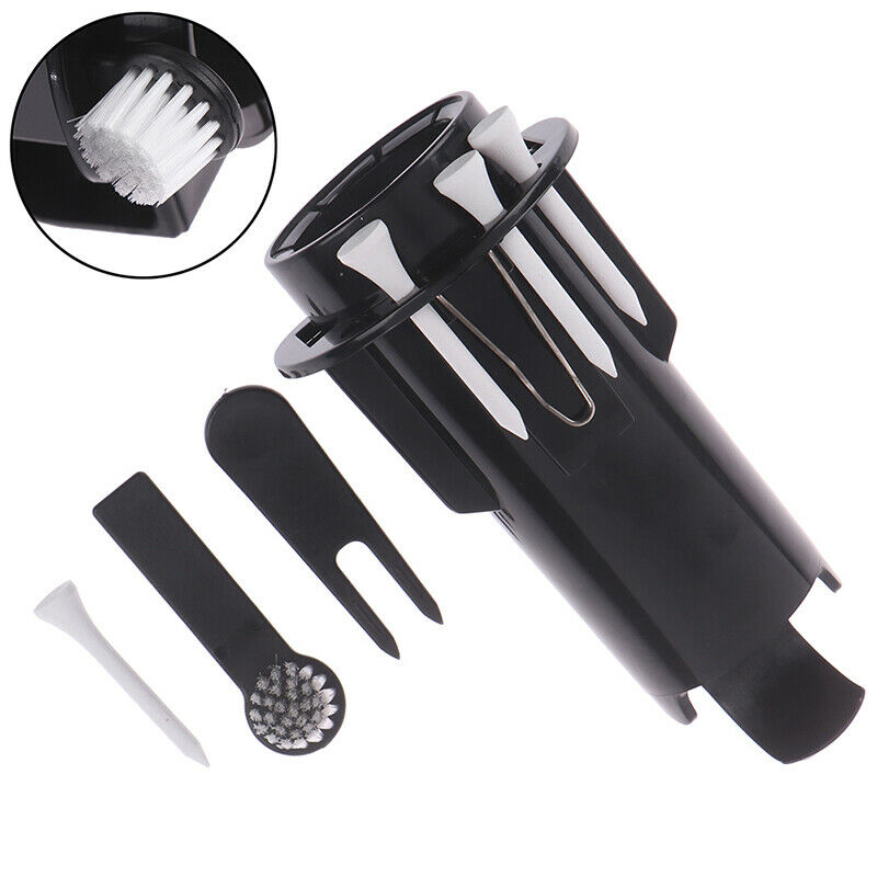 1pc Golf Ball Holder Golf Tees Pro Clip Caddy Divot Tool Storage Box Golf ToBDA