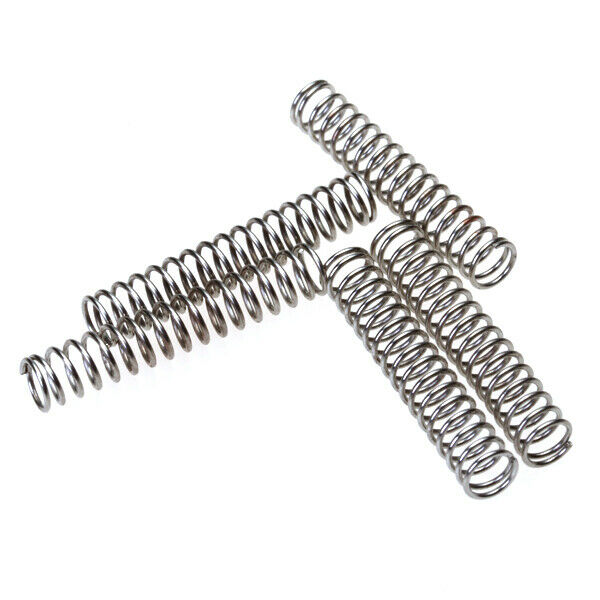 3x 8pcs Guitar Pickup Springs 25mm Chrome PRECISION/ Guitars PICKUPS