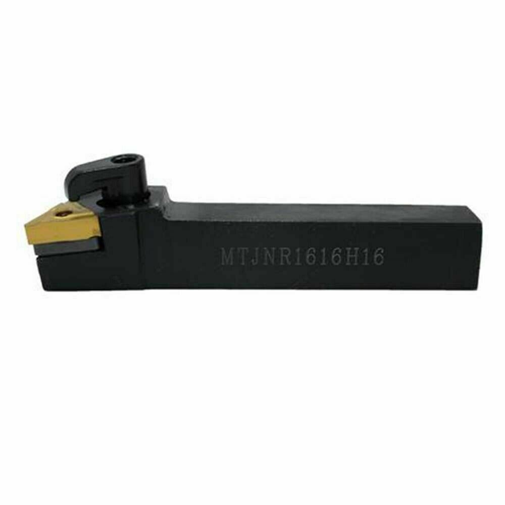 MTJNR1616H16 16mm X 100mm Lathe Turning Tool Holder + TNMG160404L -S CNC Inserts
