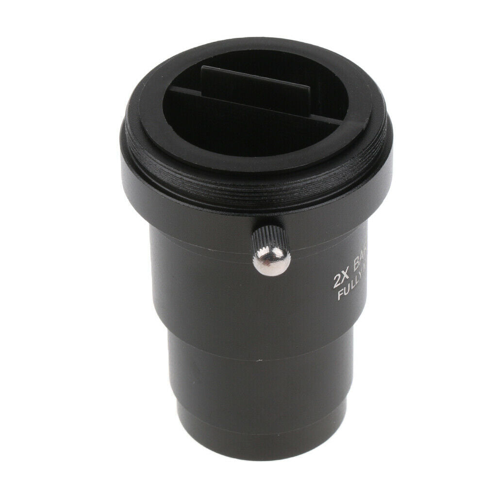 1.25'' / 31.7mm 2X Barlow Lens + M42X0.75 Thread Camera Connect Interface