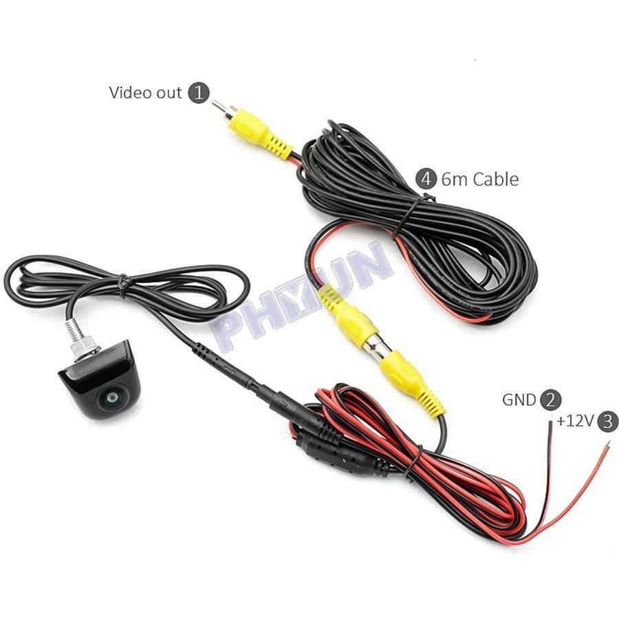 170Â° AHD Car Rear Camera Fisheye Lens Front / Reverse Backup Camera Universal 1x