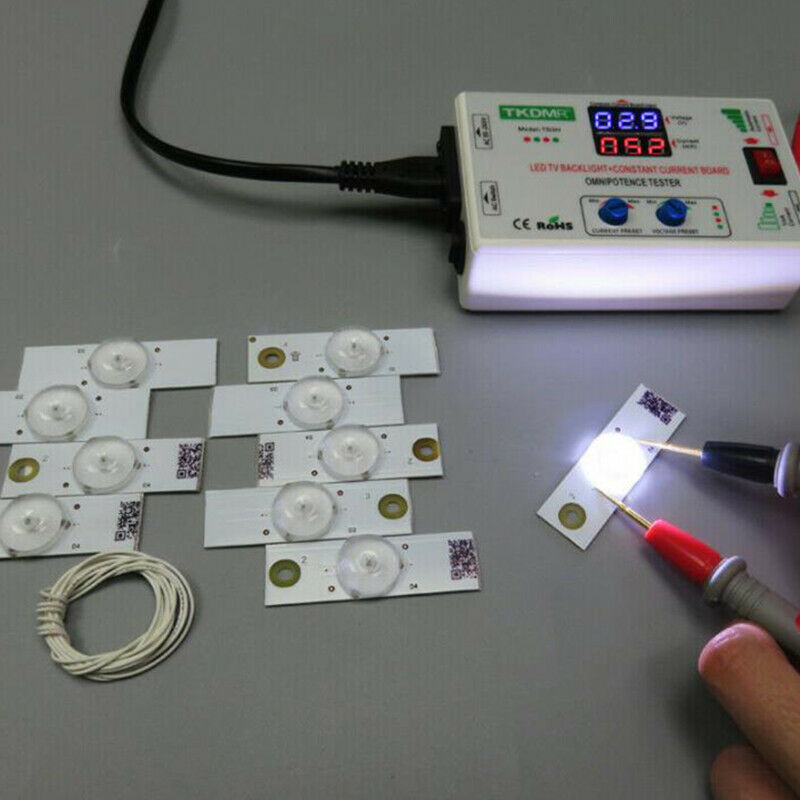 20Pcs 6V SMD Lamp Beads with Optical Lens Fliter for 32-65 inch LED TV Repair