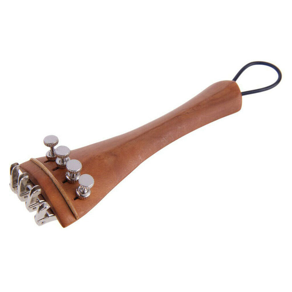 4/4 Vioiln Set Peg+Fine Tuning+Tail Nail+Tail Rope+Chinrest+Screw+Tailpiece