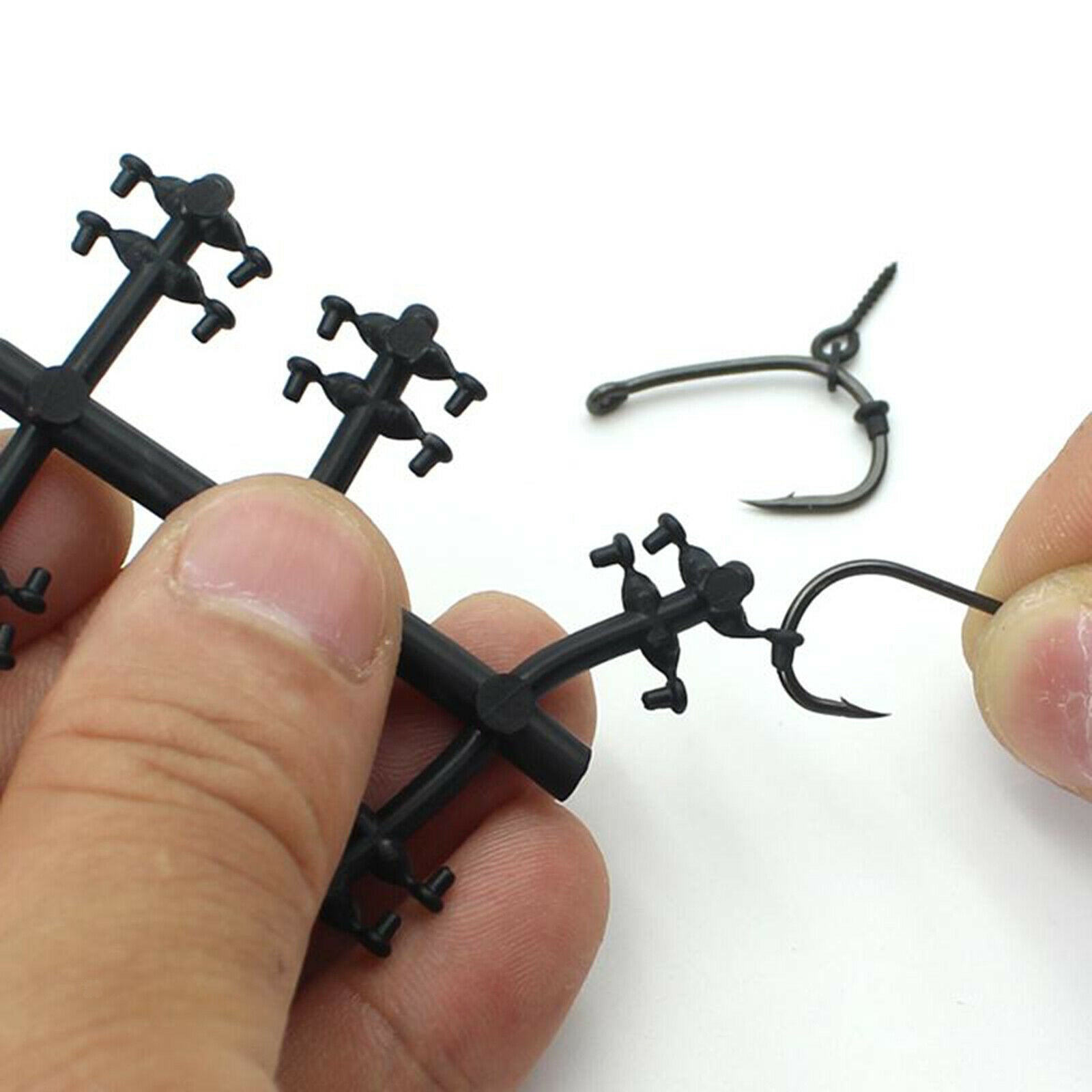 Fishing Hook Stop Beads Stopper Bracket Terminal Joint Making Bead Locator