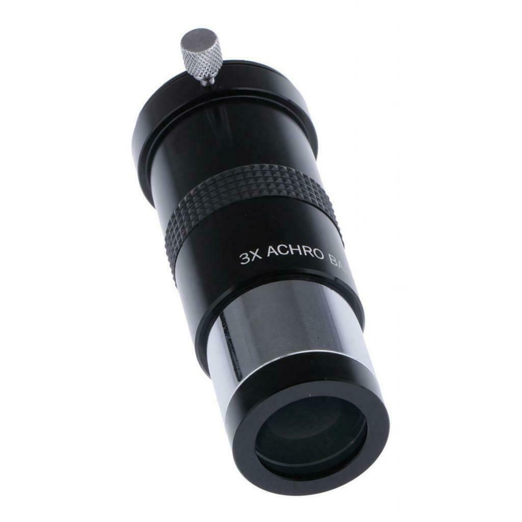 Universal Metal 3X Barlow Lens Economy for Astronomical Telescope Eyepieces