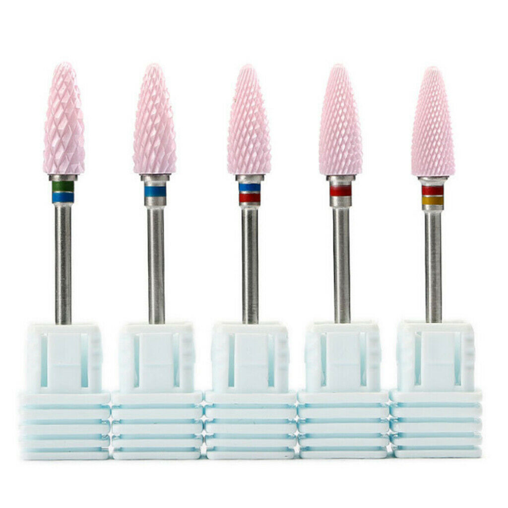 Professional Nails Polishing Cuticle Removal Ceramic Nail Art Drill Bit C02