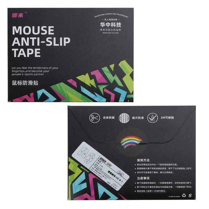 for logitech G502 Mouse Anti-Slip Tape Mice Elastics Refined Side Grips 13x10mm