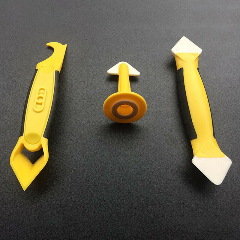 3PCS Mini Handmade Tools Scraper Floor Tile Cleaner Surface Glue Residual.l8