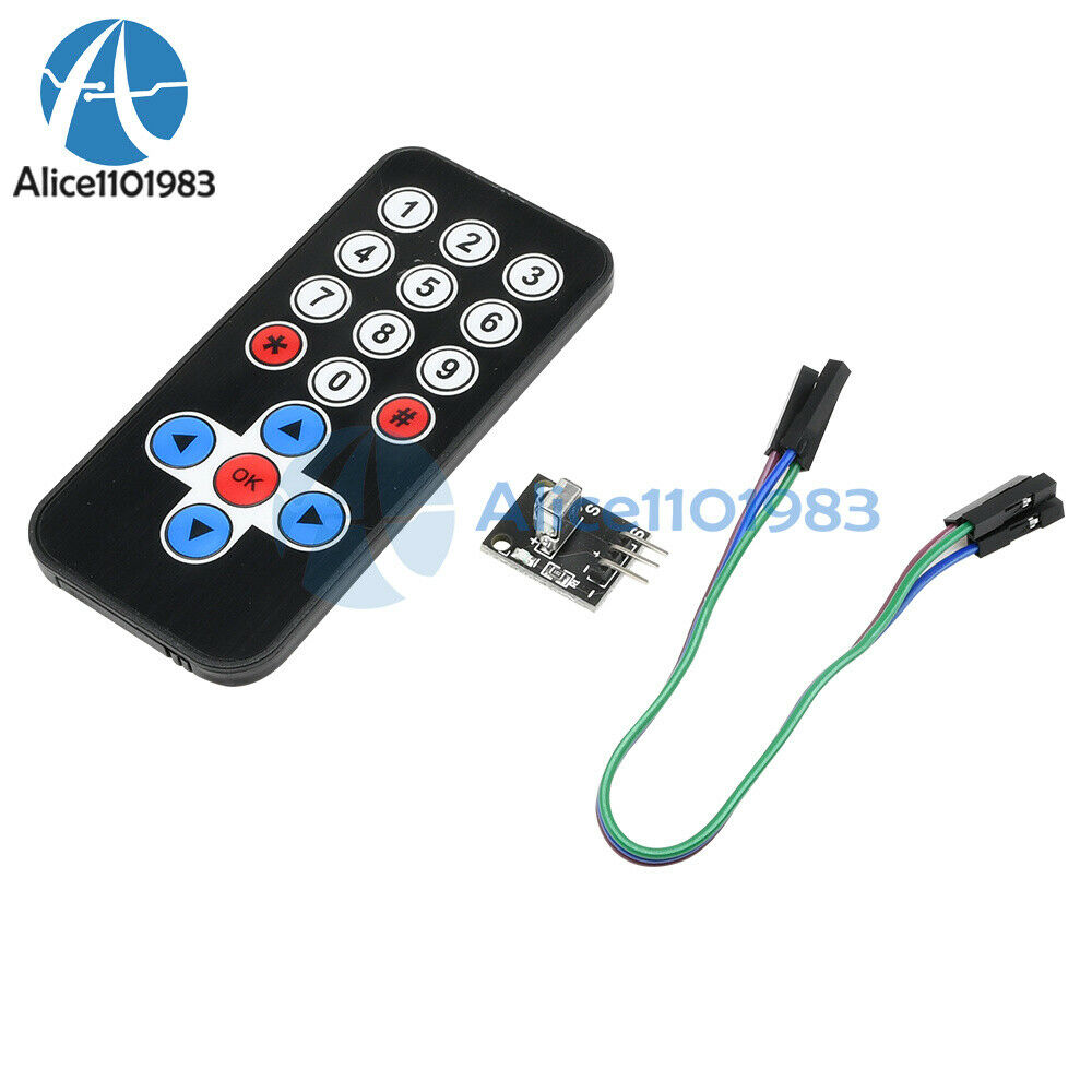 5PCS HX1838 VS1838 Arduino Infrared IR Wireless Remote Control Sensor Module Kit