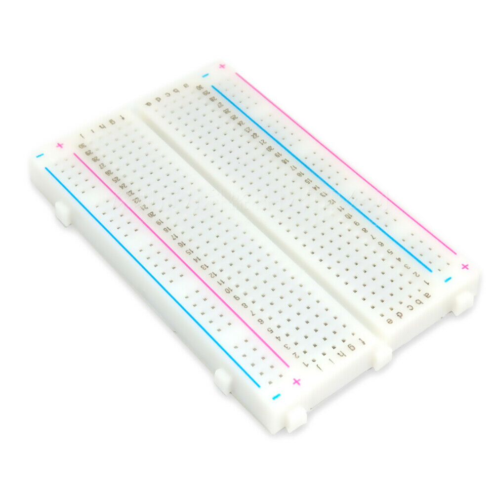 Universal 8.5x5.5cm 400 Solderless PCB Mini Breadboard Test Protoboard for Bus