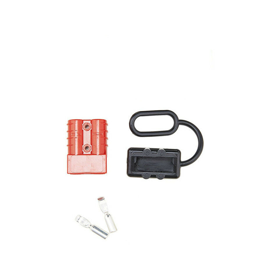 4Pcs 50A 6-8 Gauge Battery Quick Connect/Disconnect Winch Wire Harness Plug Kit