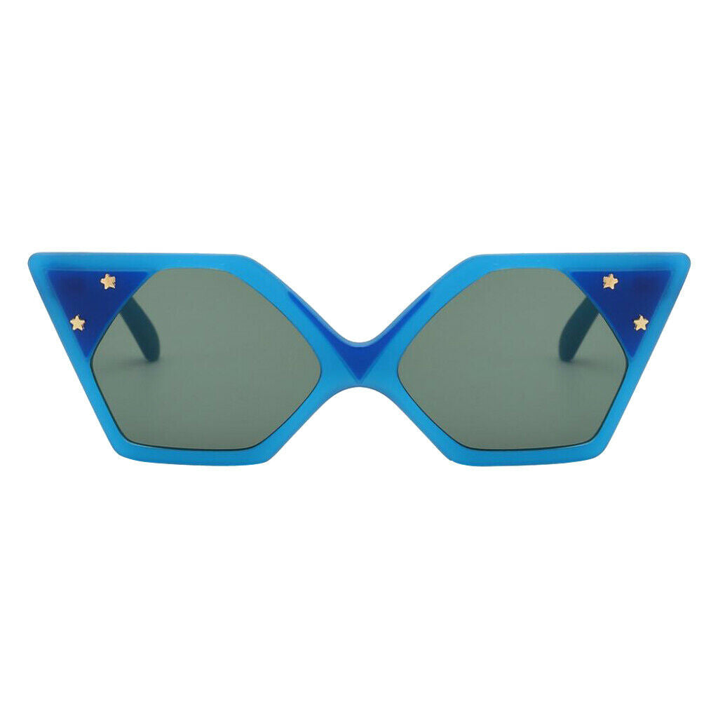 Retro Classic Triangle Sunglasses Cat Eye Glasses Cat Eye Plastic Frame Glasses