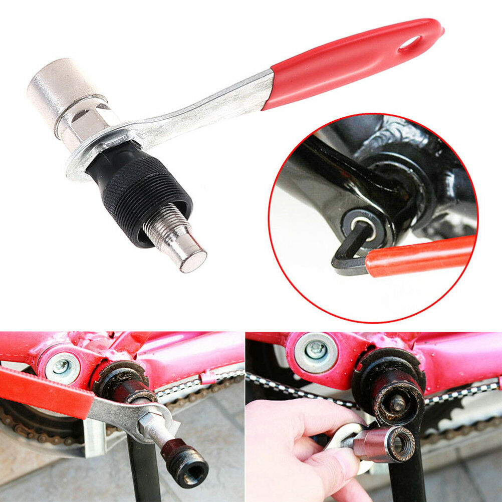 Mountain Bike Cycle Crank Extractor Wheel Remover Puller Pedal Repair TooJNBDAU