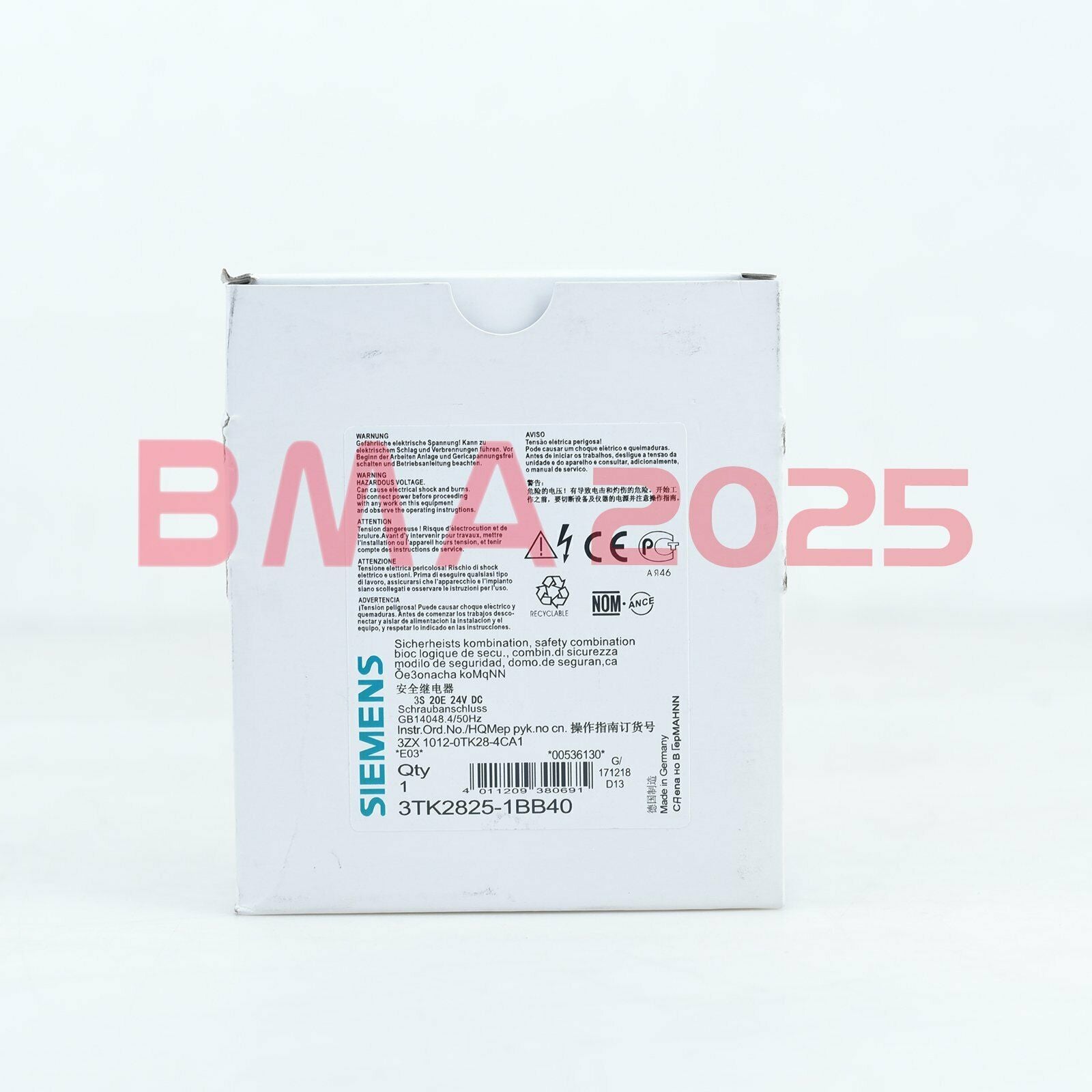 New 3TK2825-1BB40 Safety Relay 24VDC DHL Free 1year warranty DHL free Ship SM9T