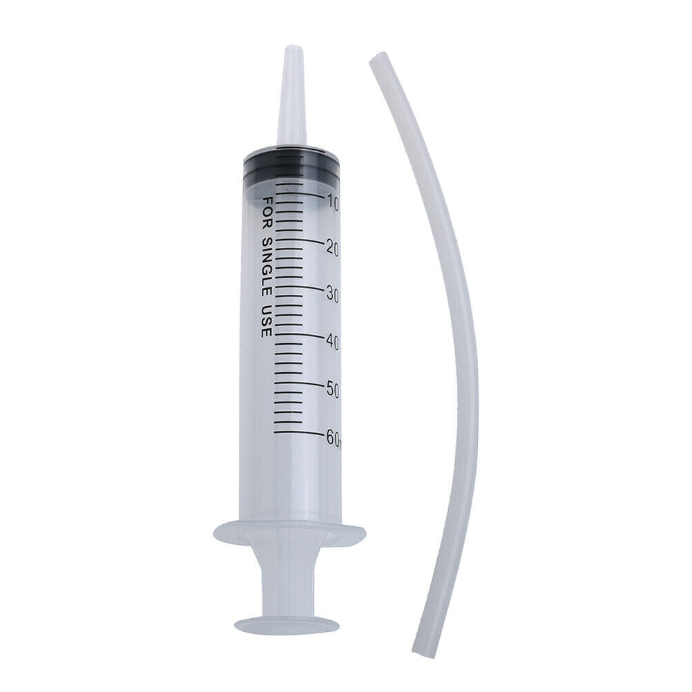 Bike tire tubeless sealant 60ml syringe rubber hose kit for bike repair t.l8