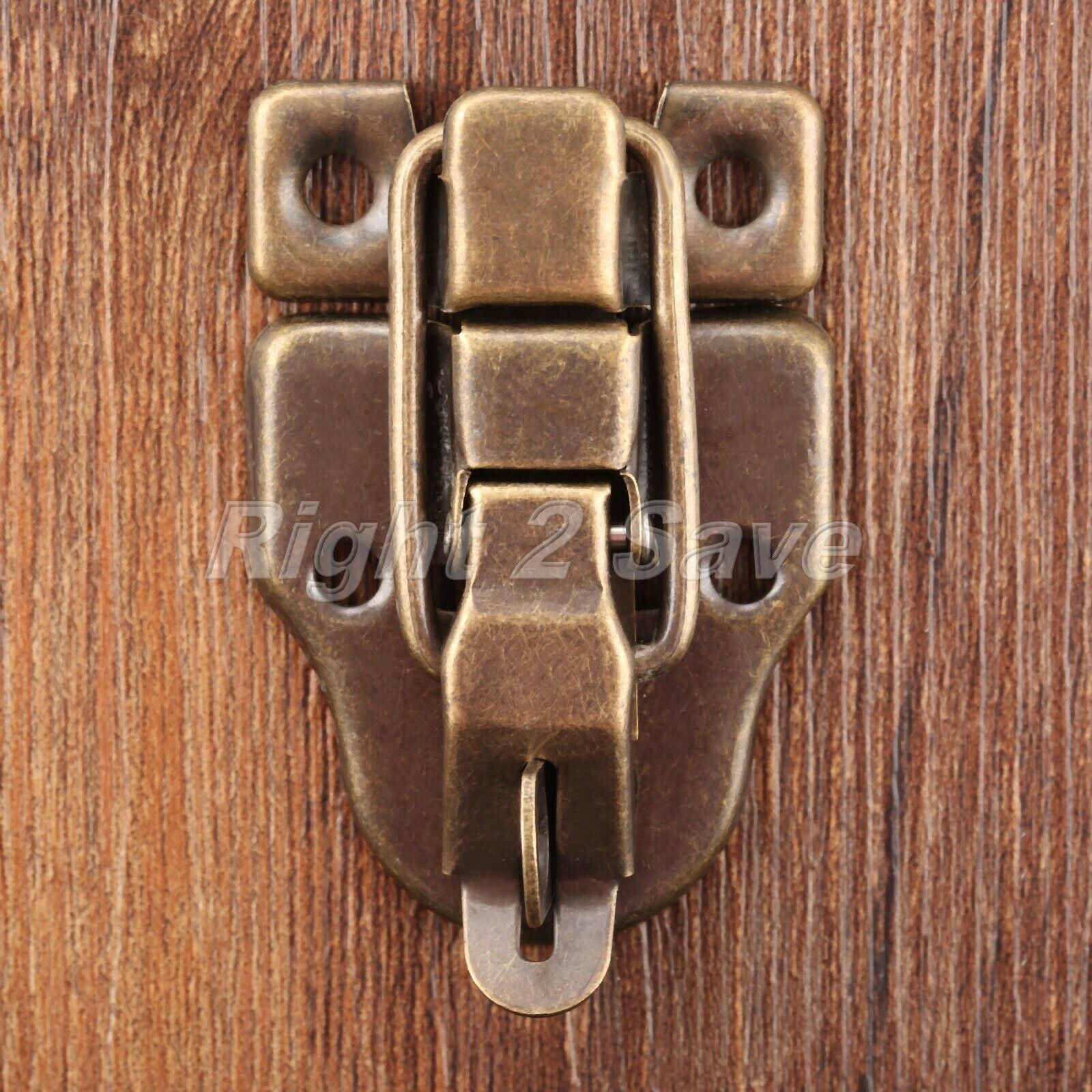 Durable Cabinet Hardware Jewelry Box Latch Hasps Chest Lock Toggle Catch 59*40mm