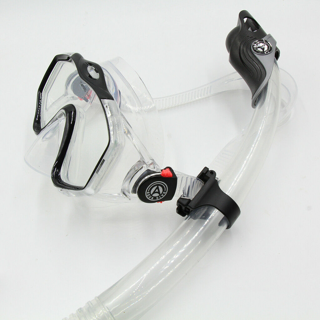 2 Pieces Scuba Dive Snorkel Clip Keeper Retainer Plastic Breath Tube Holder