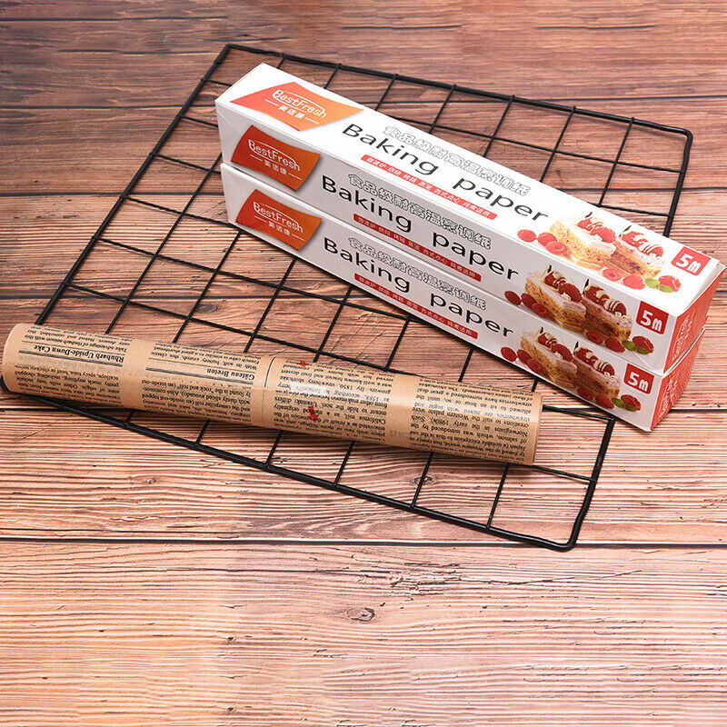 5M Baking Paper Barbecue Double-sided Silicone Oil Paper Parchment Oven P.l8
