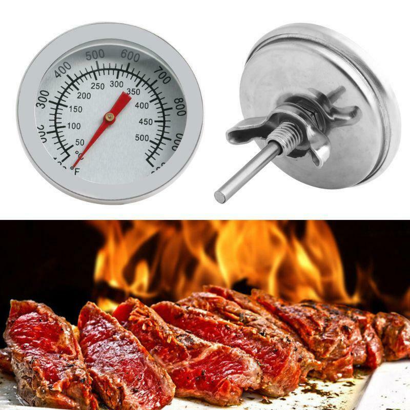 Hot Stainless Steel BBQ Smoker Grill Thermometer Temperature Gauge 50 500â„ƒ