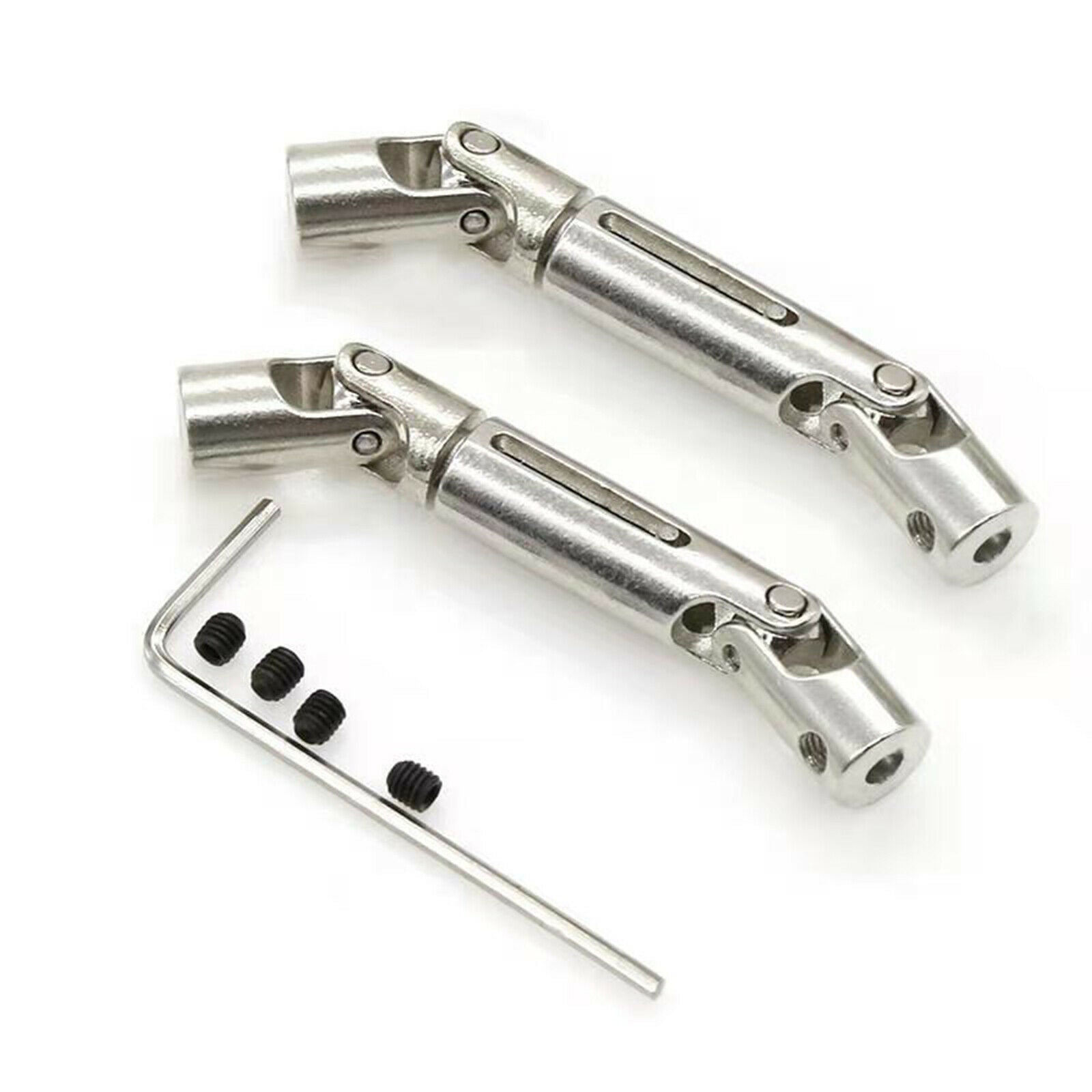 2 PCS RC Gear Shaft for WPL D12 Henglong Feiyu 1:16 RC Car Accs