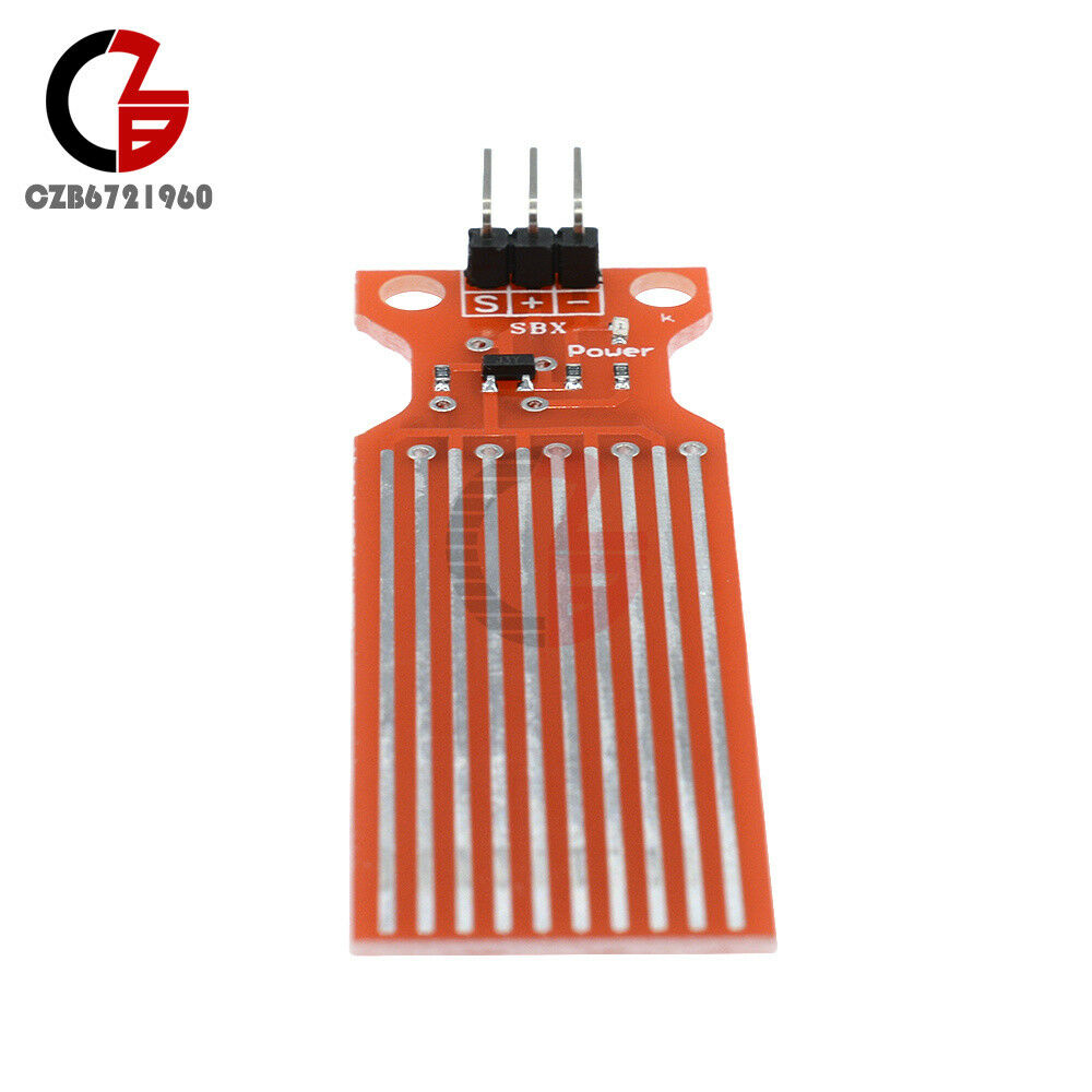5PCS DC 3-5V Rain Water Level Sensor Analog Module Depth Detection for Arduino