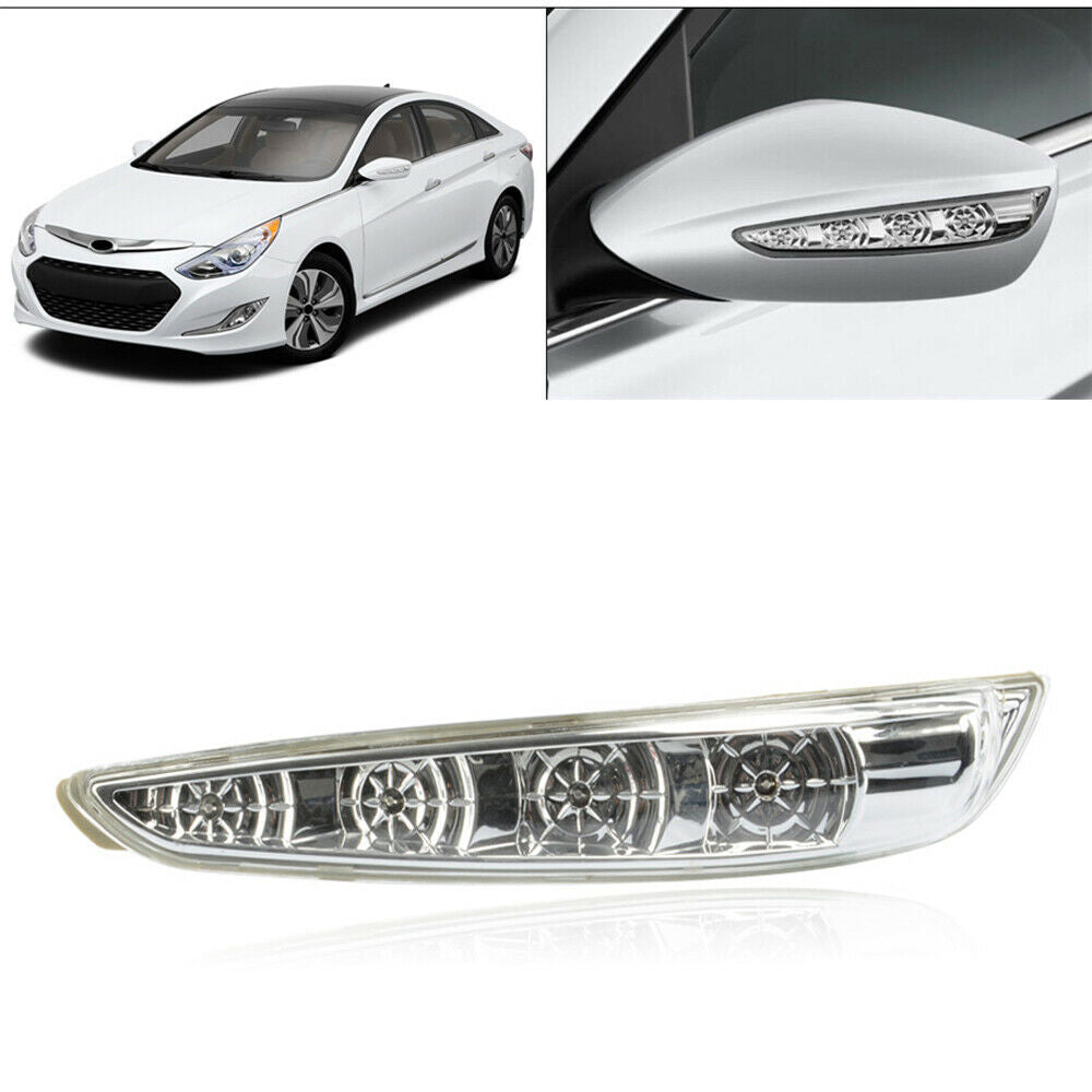 For 2011-2015 Hyundai Sonata 8th i45 Left Mirror Turn Signal Light 87614-4Q000
