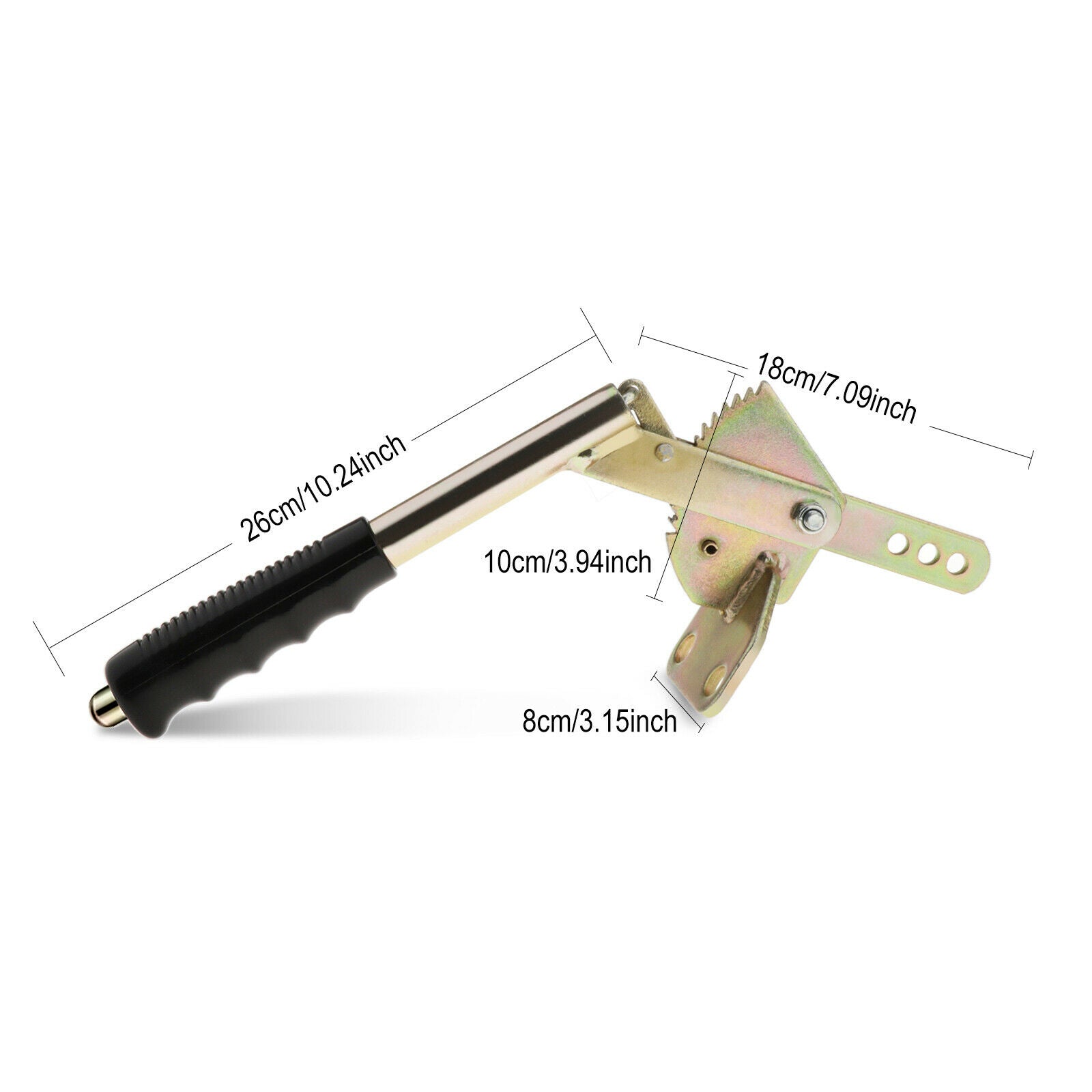Hand Brake Parking Lever Handle Bracket Coupling Hitch Parking Park Lever