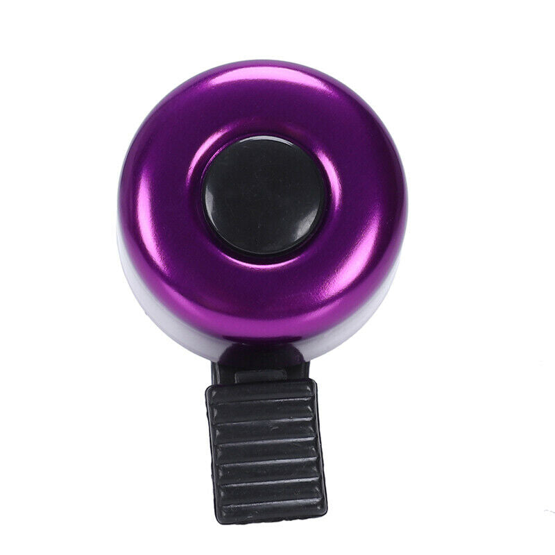 Safety Cycling Bicycle Handlebar Metal  Black Bike Bell Horn Sound Alarm Q5G7