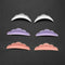 6pcs S M L Silicone Eyelash Perming Curler Shield Pads, Lash Lift DIY Eyelash ,