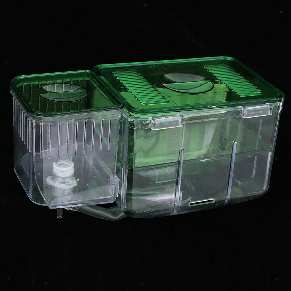 Fish Breeding Box Plastic Floating Automatic Circulaiton Baby Fish Hatchery