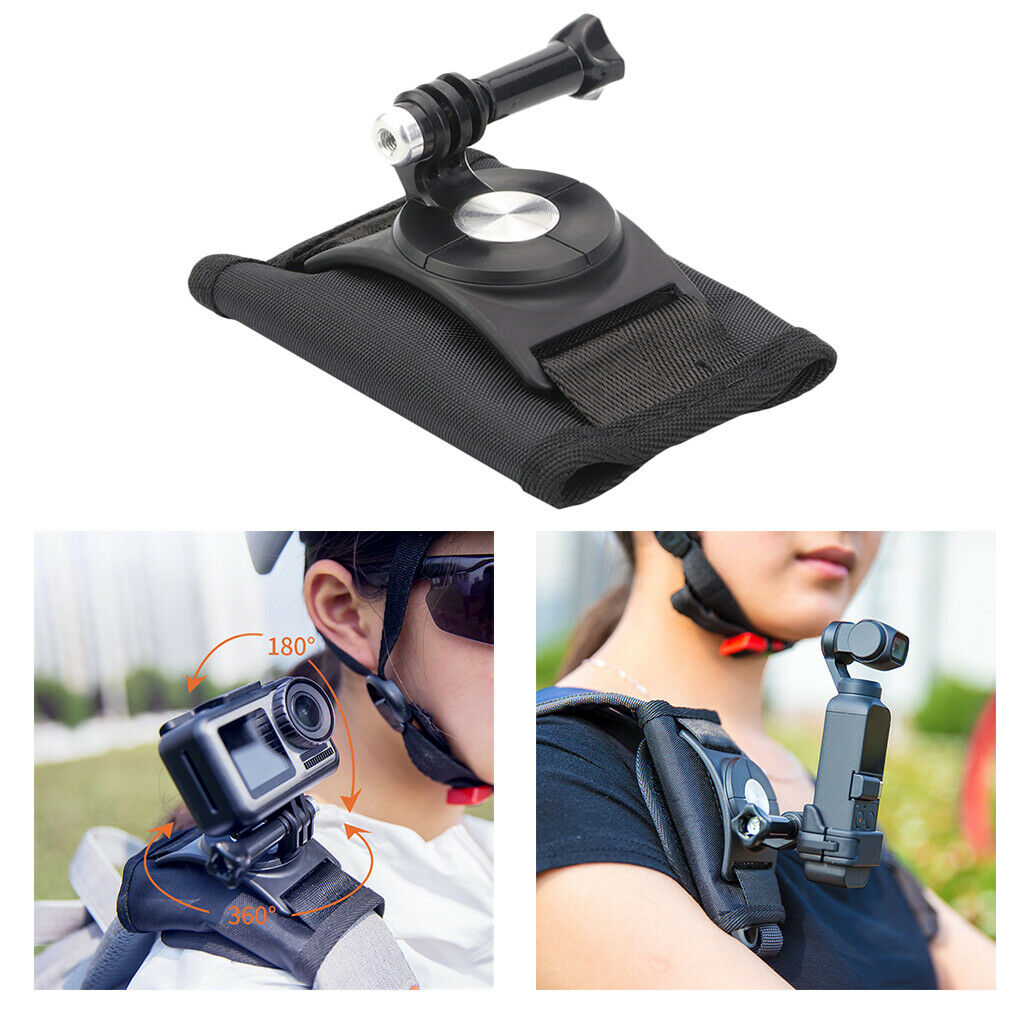 Backpack Shoulder Strap Bracket for Osmo Action Pocket GoPro Action Camera