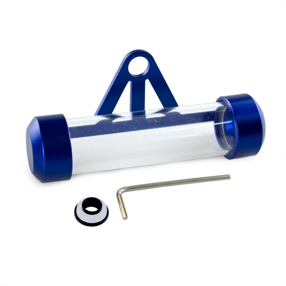 Universal Motorcycle Secure Tax Disc Tube Cylindrical Holder Frame Waterproof