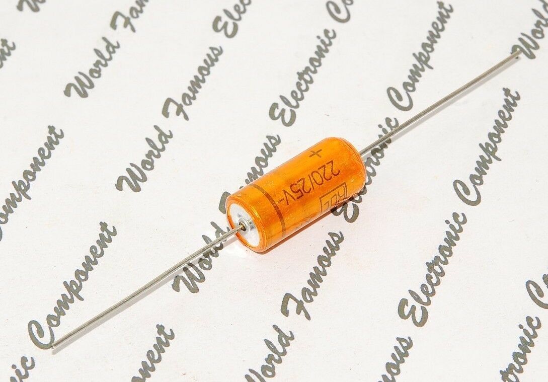 1pcs - ROE EBR 220uF (220µF) 25V Axail Capacitor