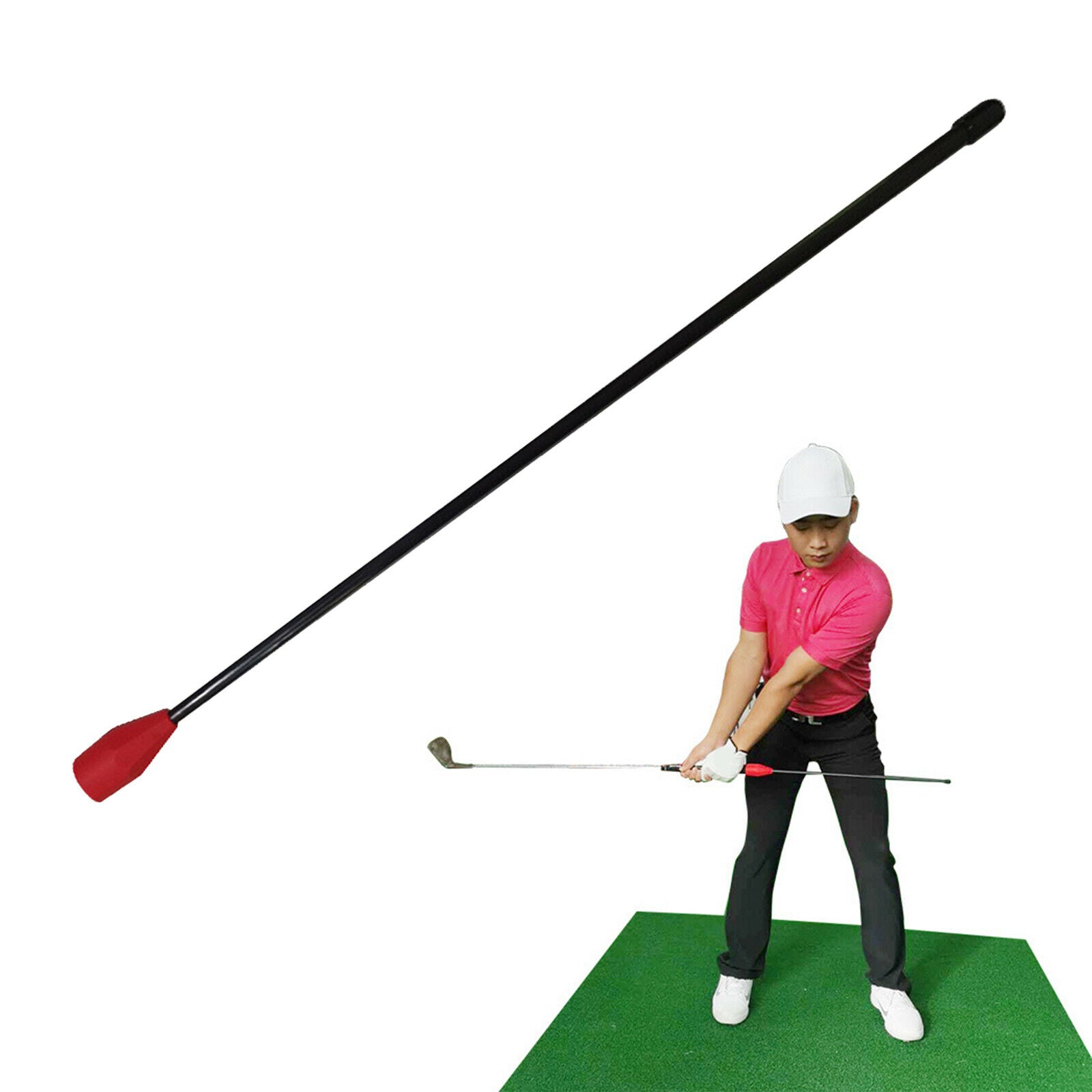 Golf Swing Training Aid Swing Trainer Stick Practice Aid Posture Corrector