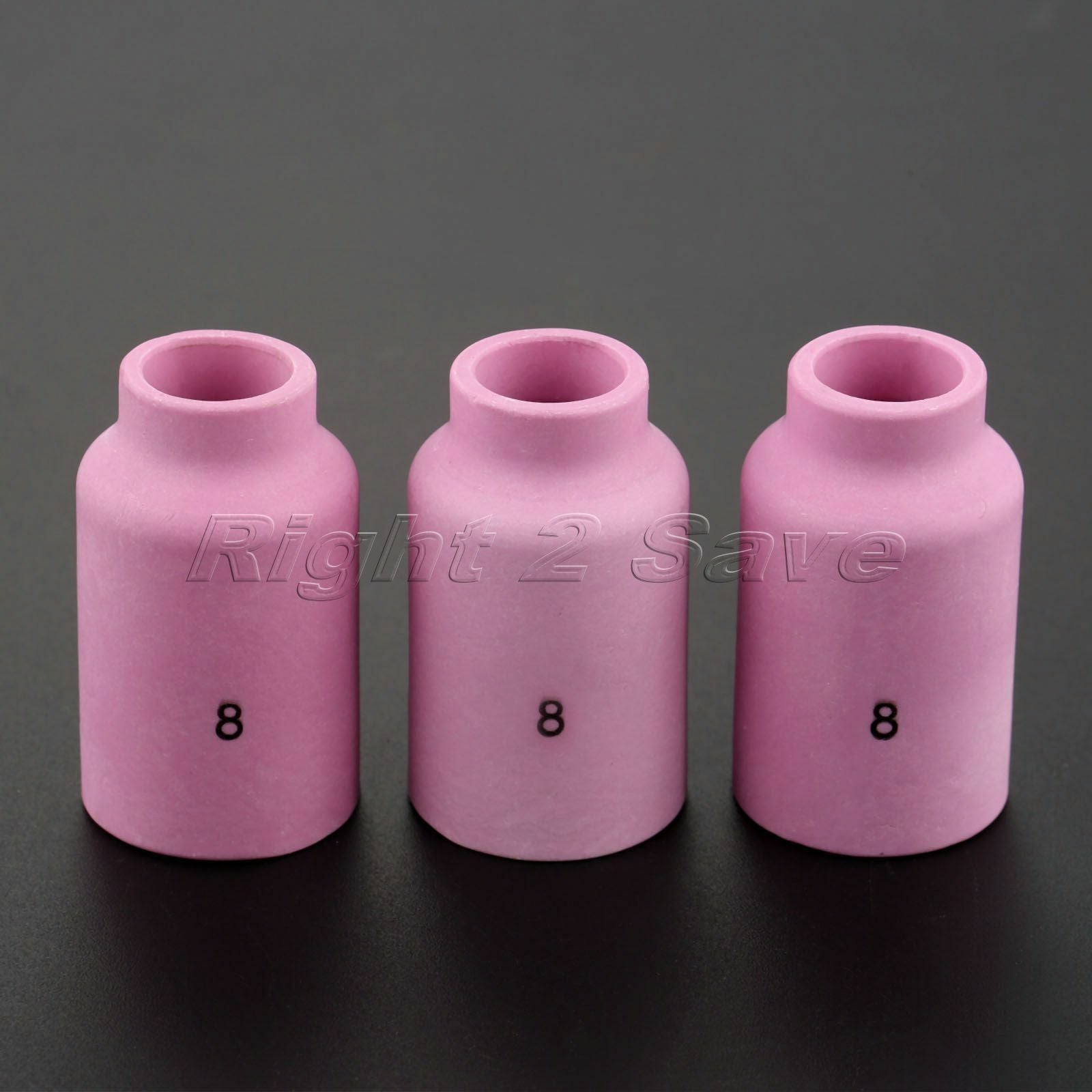 3PCS Useful Alumina Nozzle Gas Len for DB WP 17 18 26 TIG Welding Torch 54N14 #8