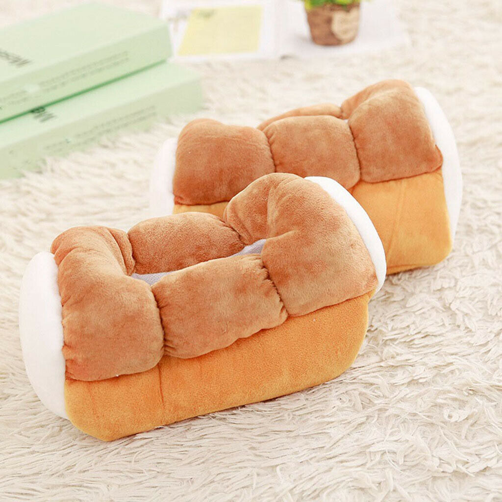 Funny Lively Toast Bread PlushTissue Box Home Car Paper Boxes