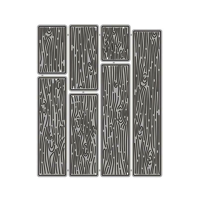Wood Grain Metal Cutting Dies Stencil for DIY Craft Making Greeting Card Paper