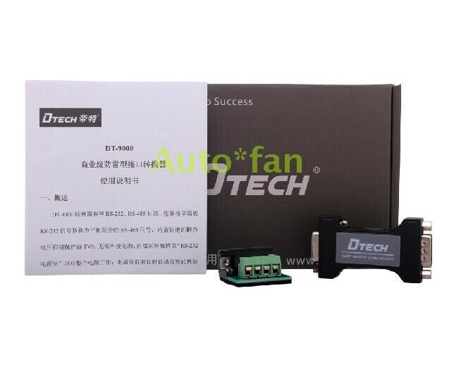 Brand New Anti Surge Type DTECH DT-9000 RS232 To RS485 Signal Converter
