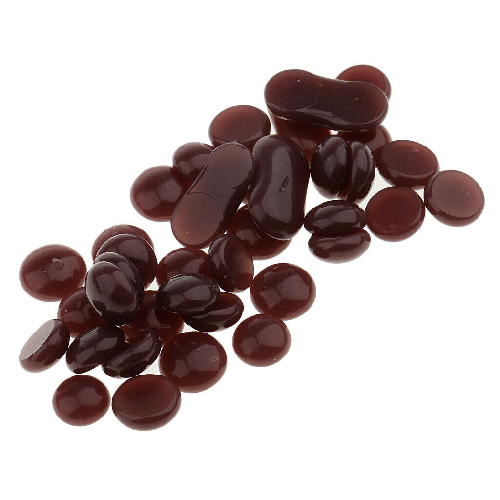 50g Hard Hair Removal Wax Depilatory Beans Hot Film Beads Chocolate