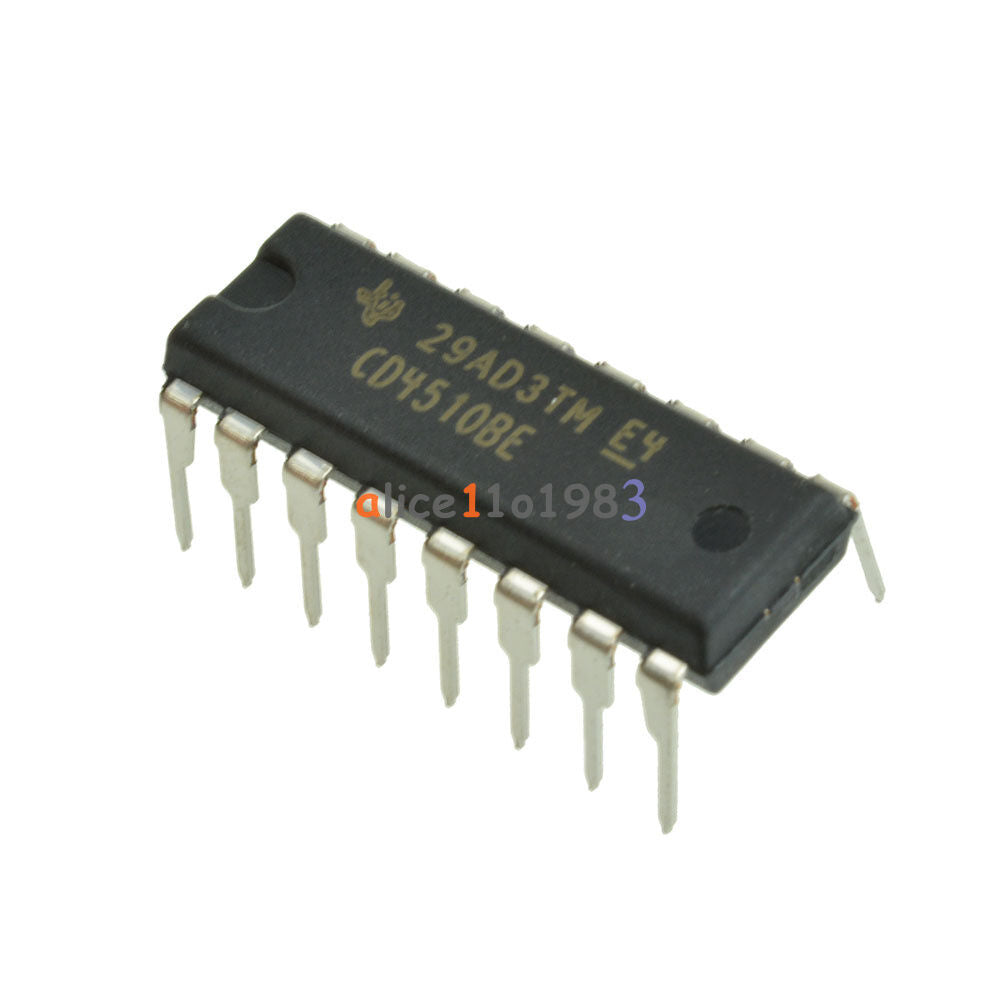 5PCS CD4510 CD4510BE CMOS PRESETTABLE UP/DOWN COUNTERS DIP16 NEW