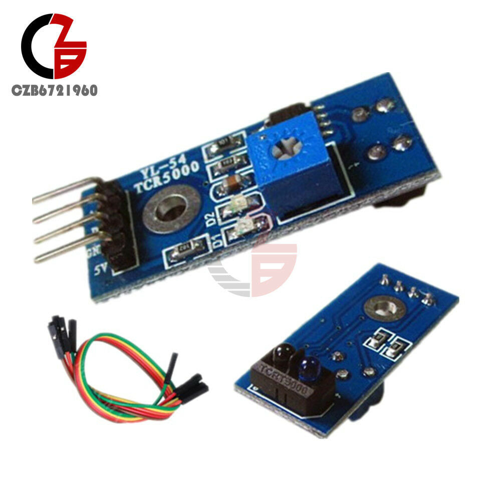 TCRT5000 Line Track Sensor Infrared Reflective Photoelectric Switch LM393 3.3-5V