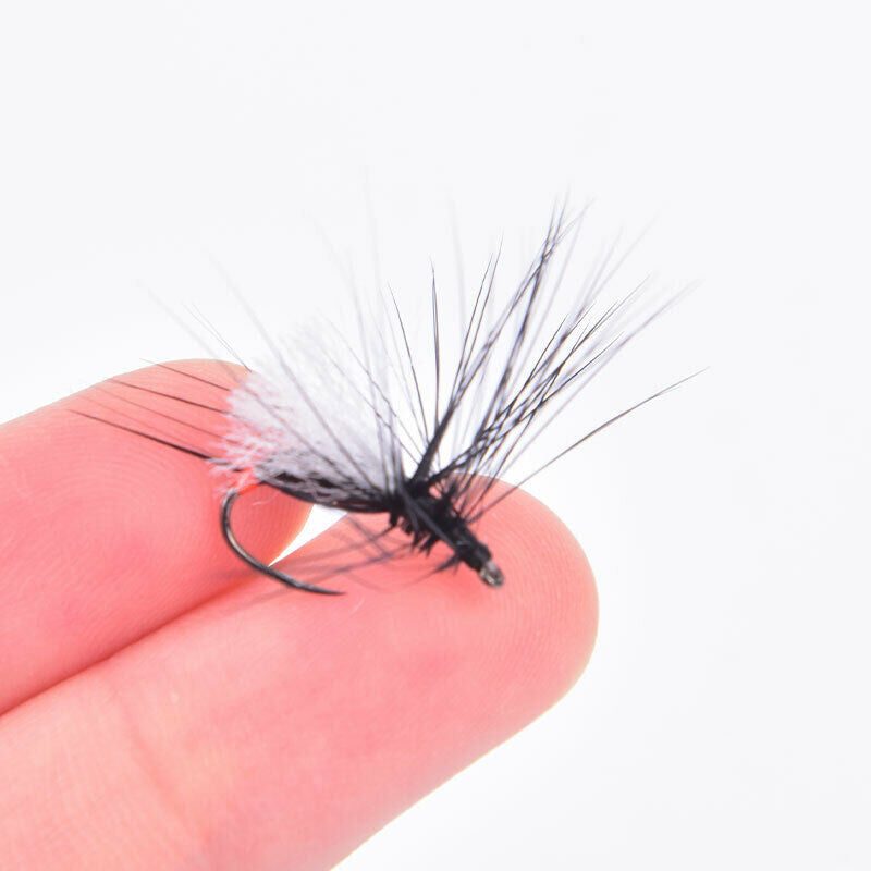 6PCS Ant Dry Fly Trout Fishing Barbless Hook Fishing Lure Artificial Inse.l8