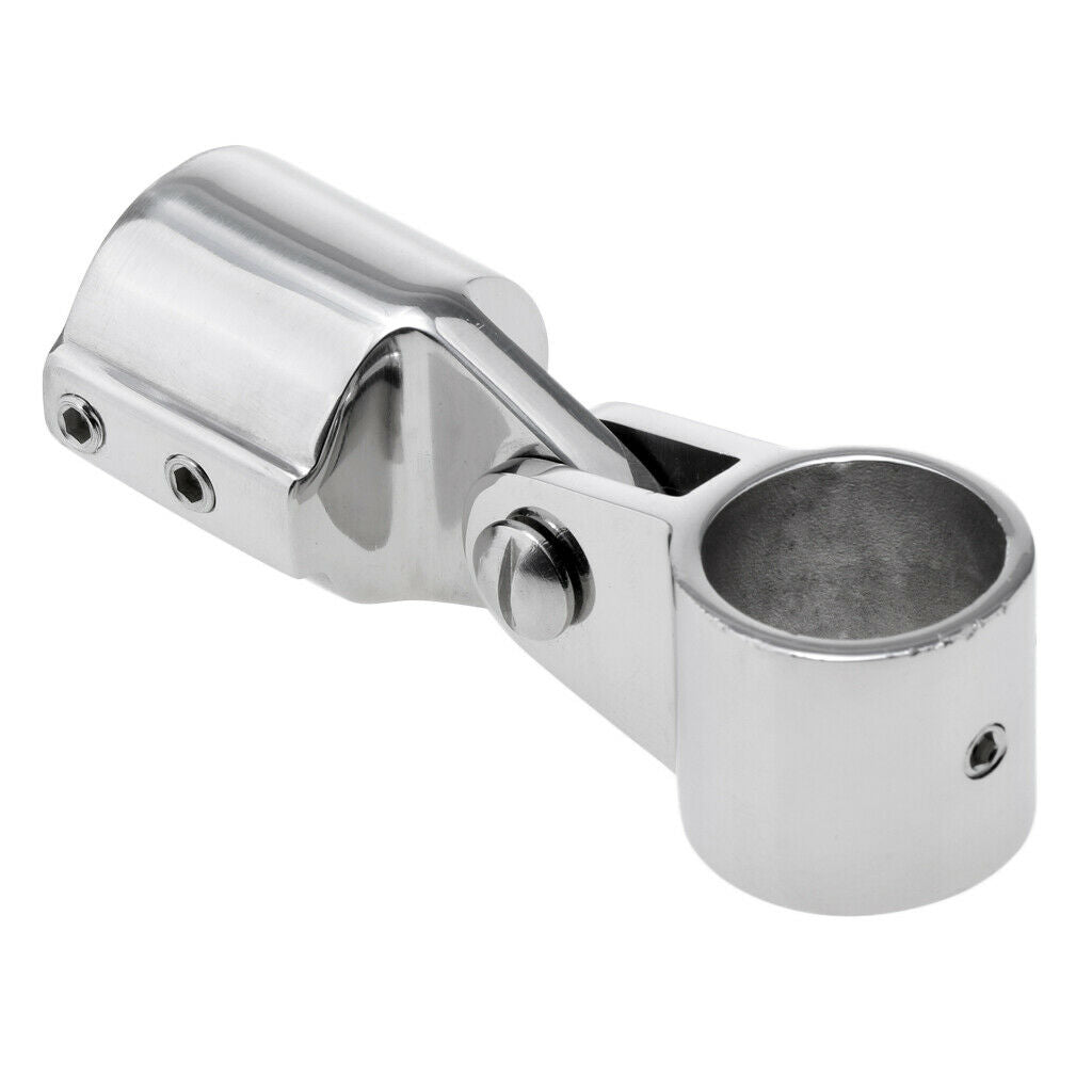 Steel 25mm Bimini Eye Outer End Cover Hinge