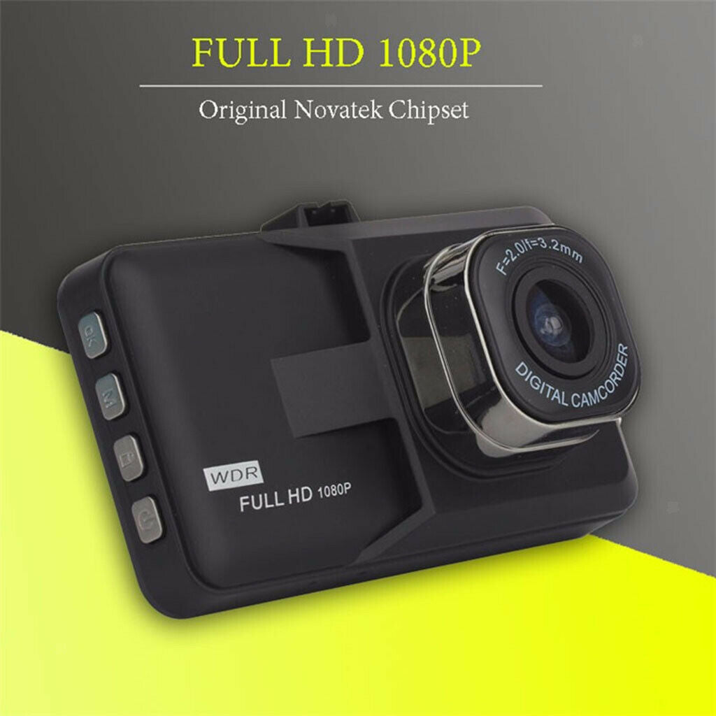 3.0'' 720P DVR Dash Cam Recorder Car Video Recorder with Bracket/Car Charger