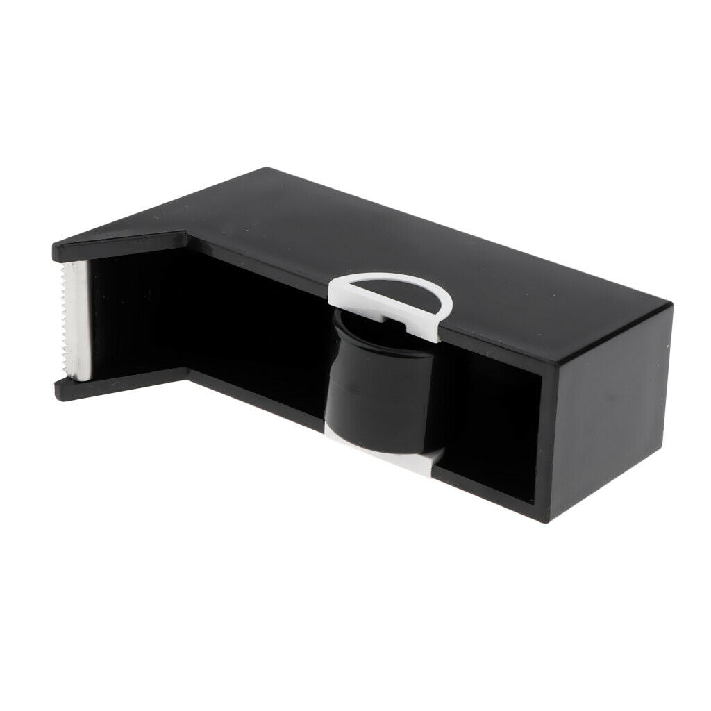 Professional Tabletop Tape Dispenser Cutter for Eyelash Extension Work Black
