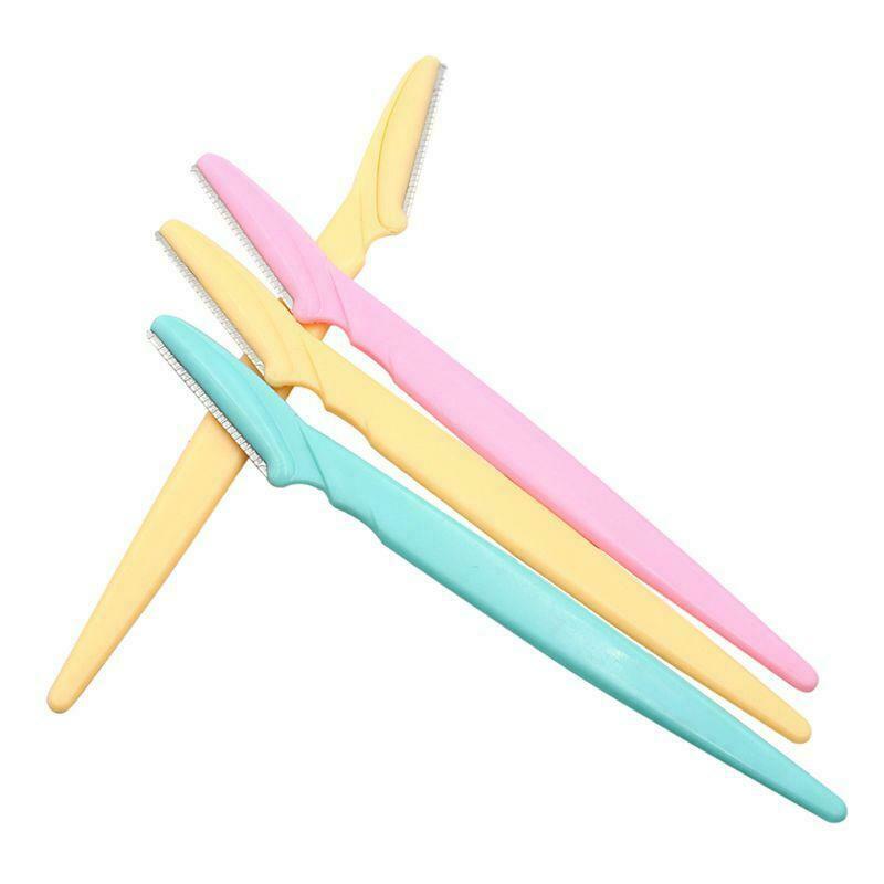 Eyebrow Facial Hair Trimmer Shaper Exfoliating Tool for Women and Men 15 Pcs