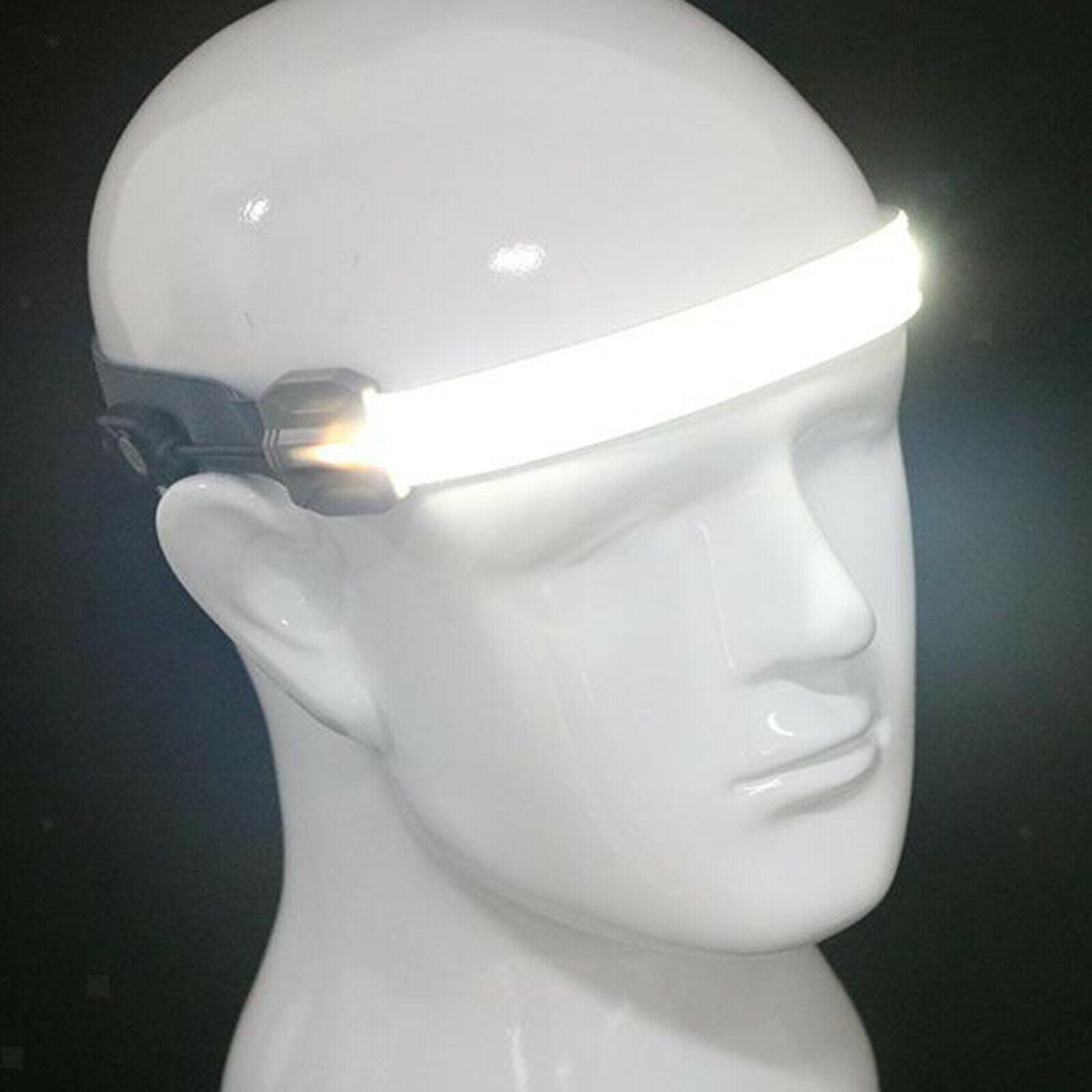 Bright Headlamp Flashlight, USB Rechargeable LED 3-mode Headlights, Head Lamp