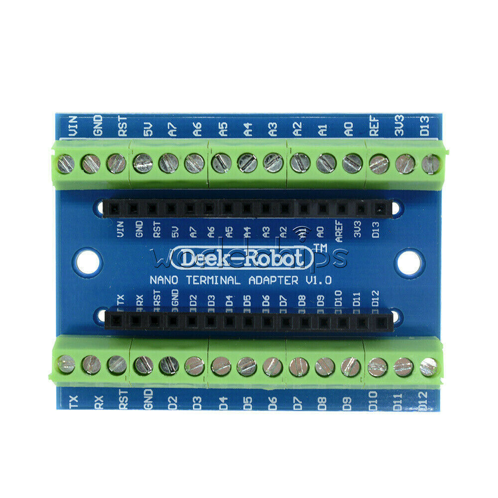 5PCS Nano V3.0 AVR ATMEGA328P Module Terminal Adapter Board for Arduino UNO R3