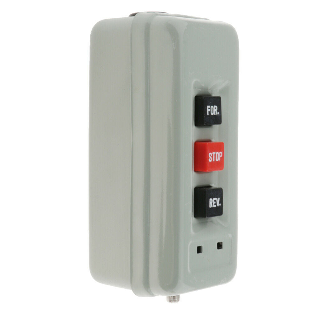 BS-315 3P 2.2KW Waterproof Reverse Stop Switch ON/OFF Push Button Switch